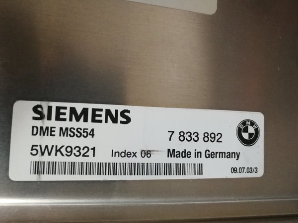 BMW E46 M3 S54B32 Softwareoptimierung ,EWS,Wegfahrsperre, MSS54